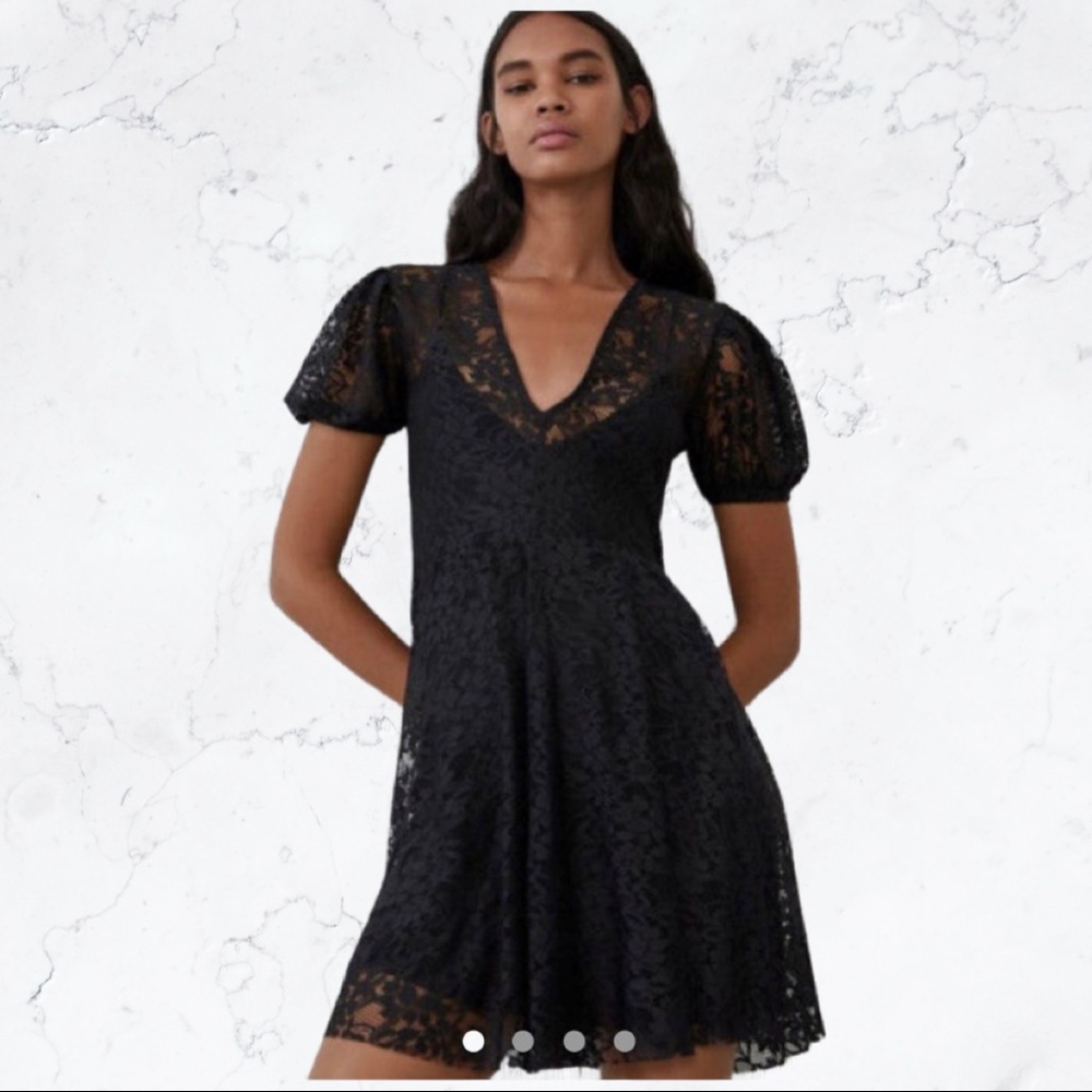 NWT ZARA LACE DRESS